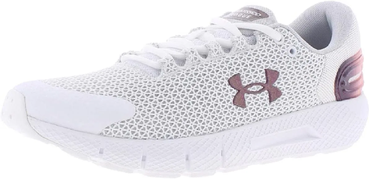 Under Armour Women's Charged Rogue 2.5 Colorshift Running Shoes (Grey/White/Metallic Bronze, US Footwear Size System, Adult, Women, Numeric, Medium, 9.5)