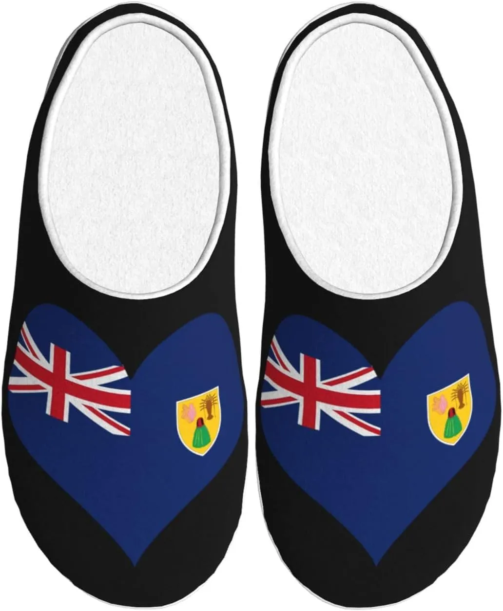 Unisex Slippers Winter Warm Non-Slip Fluffy Slippers Slip-On Plush Slippers House Slippers For Women Men Shoes Gifts