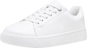 Vepose White Casual Walking Sneakers for Women Fashion Comfortable Slip On Low Top 8013 Shoes