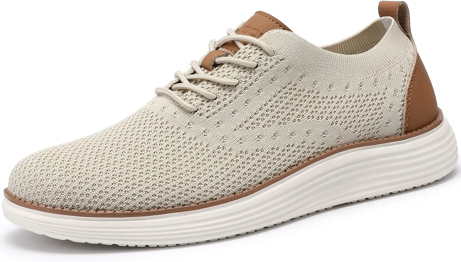 VILOCY Men's Casual Dress Sneakers Oxfords Business Mesh Breathable Walking Shoes Tennis Comfortable