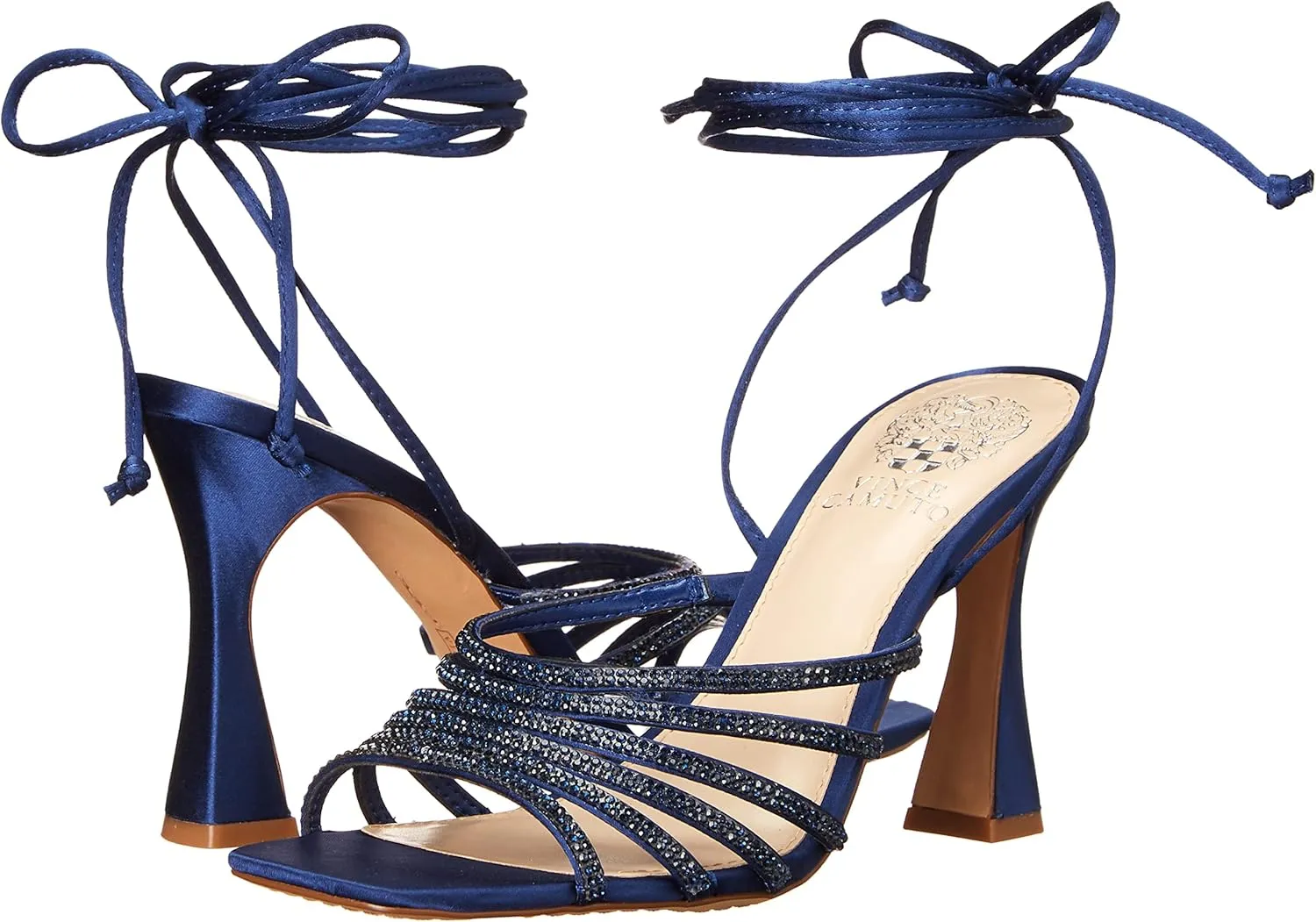 Vince Camuto Women's Footwear Rebitin Lace Up Dress Sandal Heeled