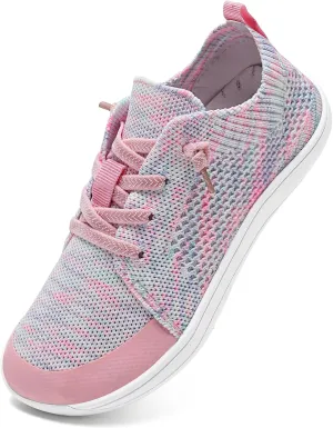 WateLves Toddler Little Kids Wide Barefoot Shoes Boys Girls Minimalist Sneakers Lightweight Breathable Walking Shoes | Naturally Splay | Flexible Fit