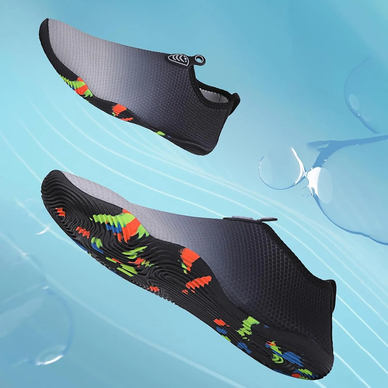 Water Shoes Mens Womens Quick Dry Barefoot Aqua Socks Beach Swim Pool Surf Hiking Kayaking Yoga Outdoor Sports Non Slip Shoes