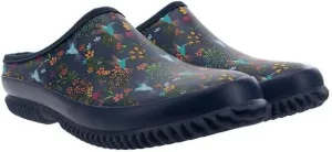 Western Chief Women's Waterproof Slip-On Garden Clog Hummingbird - Navy Blue, Size 8
