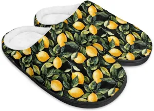 Winter Slippers for Women Men Lightweight Slip-on House Slippers Indoor Fluffy Shoes Size 34-50