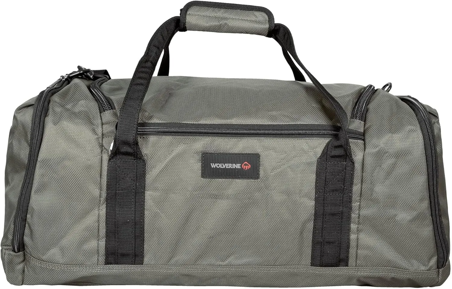 WOLVERINE 26" Duffel with Ventilated Boot Compartment, Water & Dirt Resistant, Gunmetal, Large