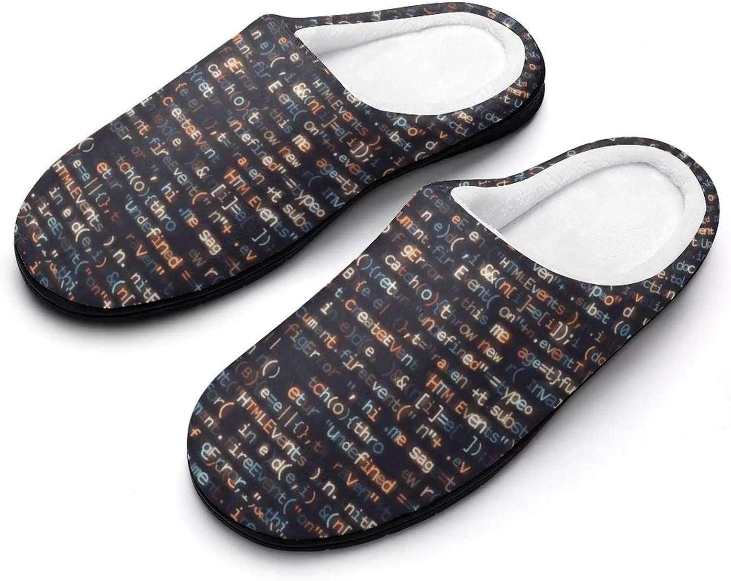 Women House Slippers Ladies Halloween Cotton Slippers Closed Toe Soft Clog Slippers Non-Slip Warm Indoor Outdoor Shoes