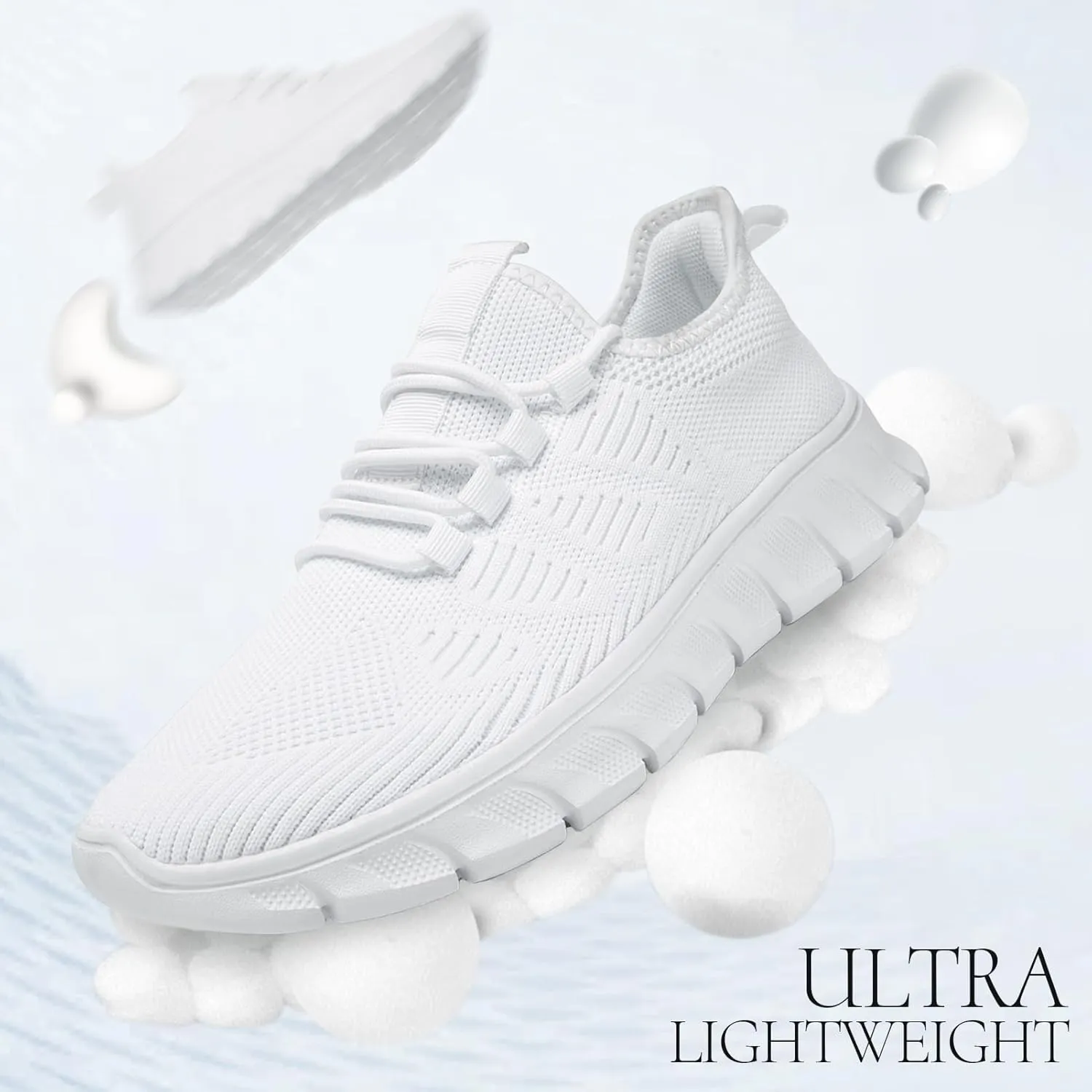 Women Shoes Running Walking Tennis Slip on Lightweight Sneakers Ladies Comfortable Non Slip Workout Summer Shoes