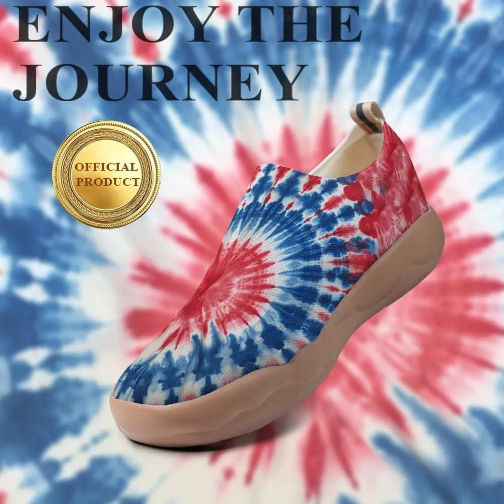 Women's Art Travel Shoes Slip On Casual Cozy Loafers Lightweight Comfort Fashion Sneaker