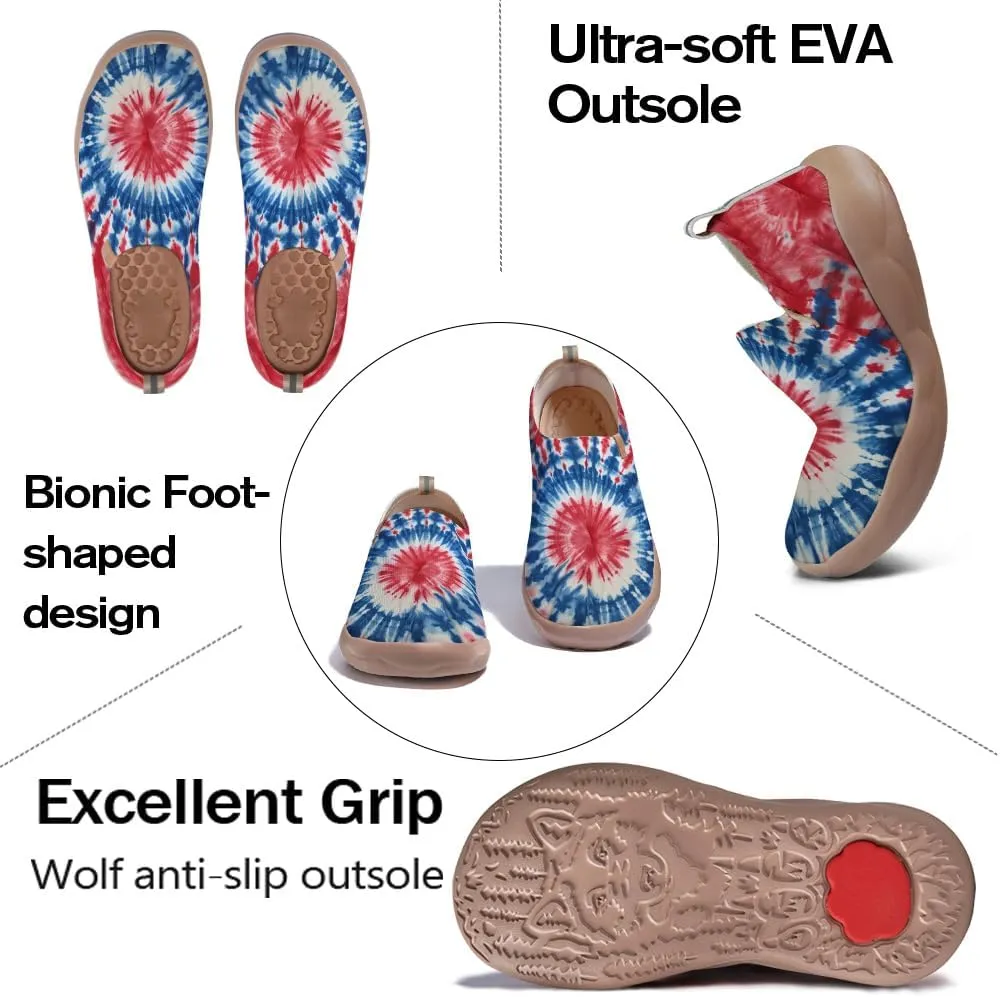 Women's Art Travel Shoes Slip On Casual Cozy Loafers Lightweight Comfort Fashion Sneaker