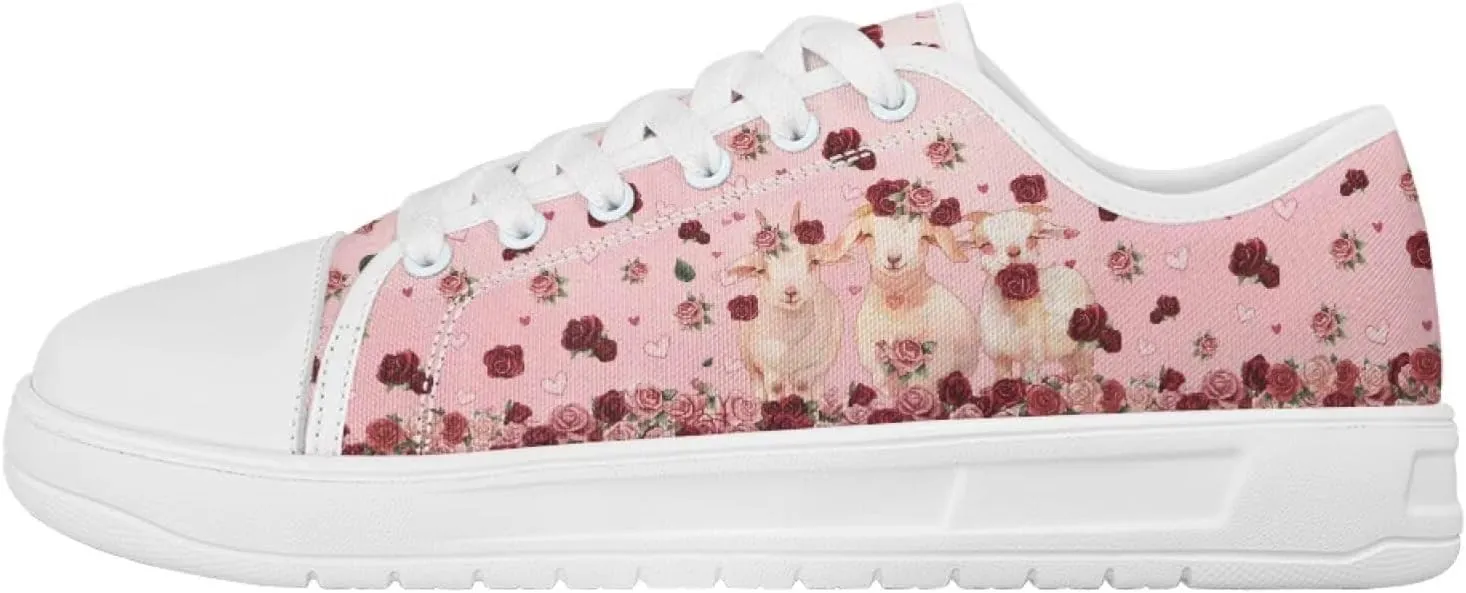 Womens Canvas Sneaker Fashion Jogging Footwear Comfortable Casual Walking Shoes Slip On Sneakers