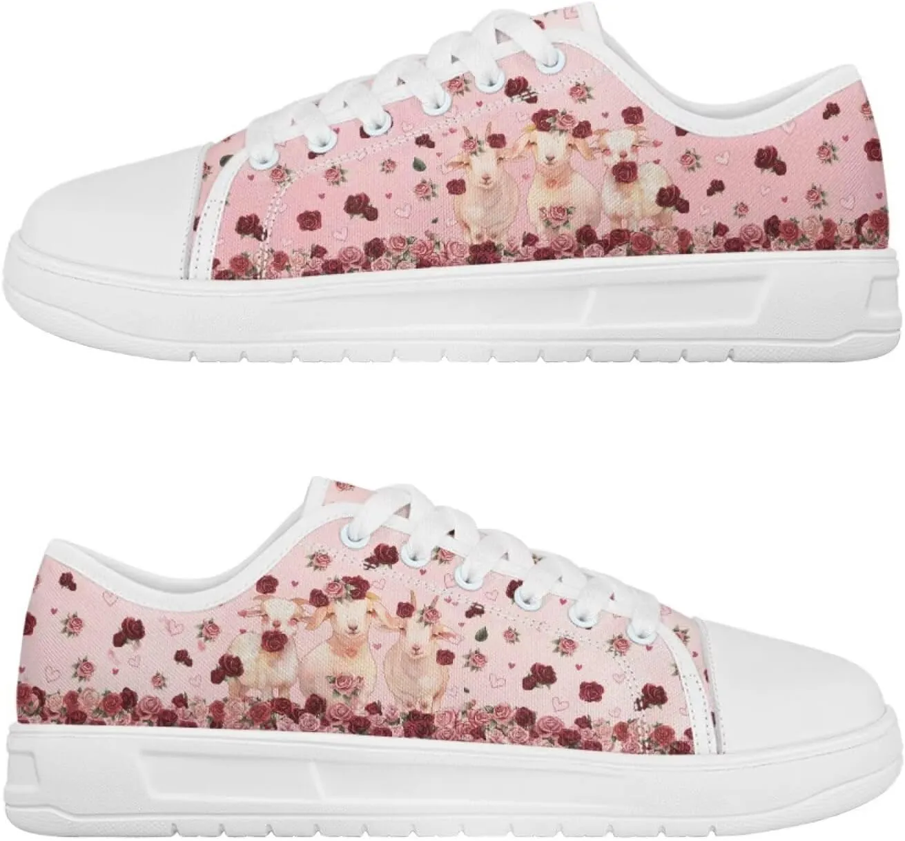 Womens Canvas Sneaker Fashion Jogging Footwear Comfortable Casual Walking Shoes Slip On Sneakers