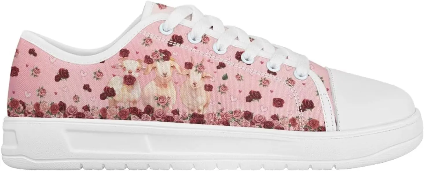 Womens Canvas Sneaker Fashion Jogging Footwear Comfortable Casual Walking Shoes Slip On Sneakers