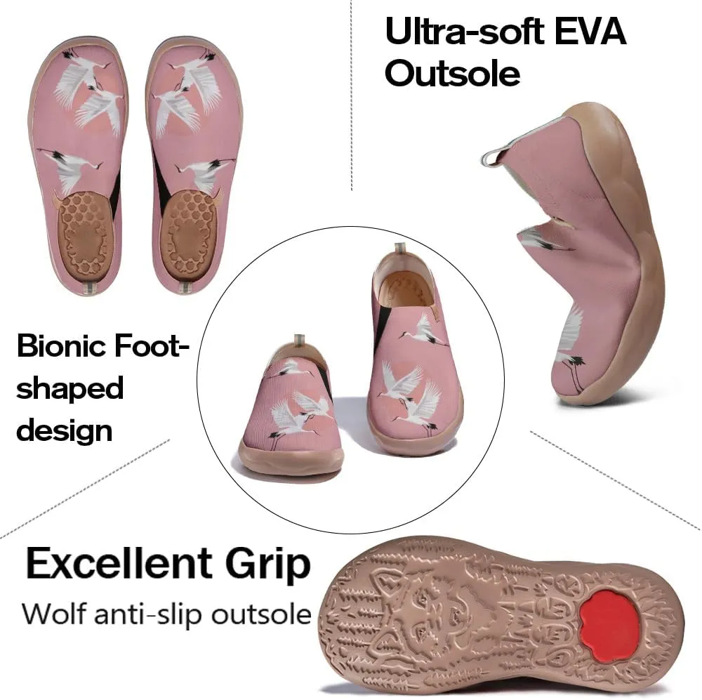 Women's Casual Art Travel Shoes, one Foot Casual Shoes, Comfortable, Lightweight and Fashionable