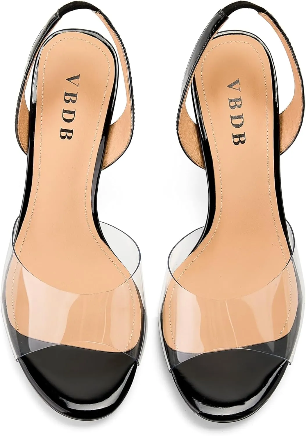 Women's Clear High Heels Sandals Slingback Open Toe Stiletto Shoes for Women Weddings Parties Formally Daily Wear...