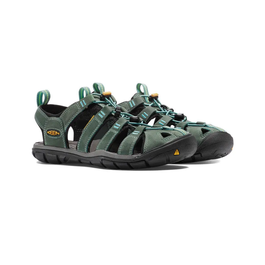 Women's Clearwater Leather CNX - Mineral Blue/Yellow