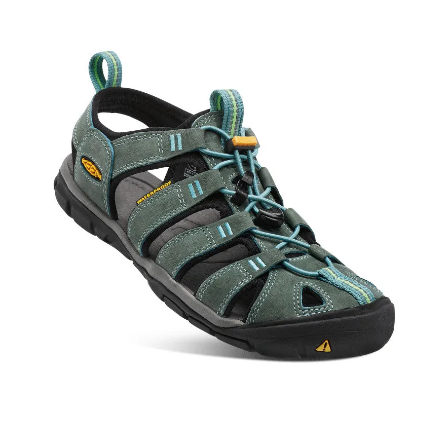 Women's Clearwater Leather CNX - Mineral Blue/Yellow