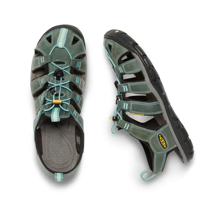 Women's Clearwater Leather CNX - Mineral Blue/Yellow