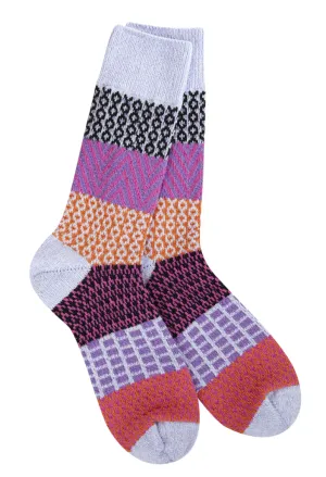 Women's Gallery Crew Sock -Lavender R