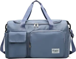 Womens Gym Bag with Shoes Compartment,28L Duffel Bags for Traveling,Gym Duffle Bag for Workout Sports Travel Yoga