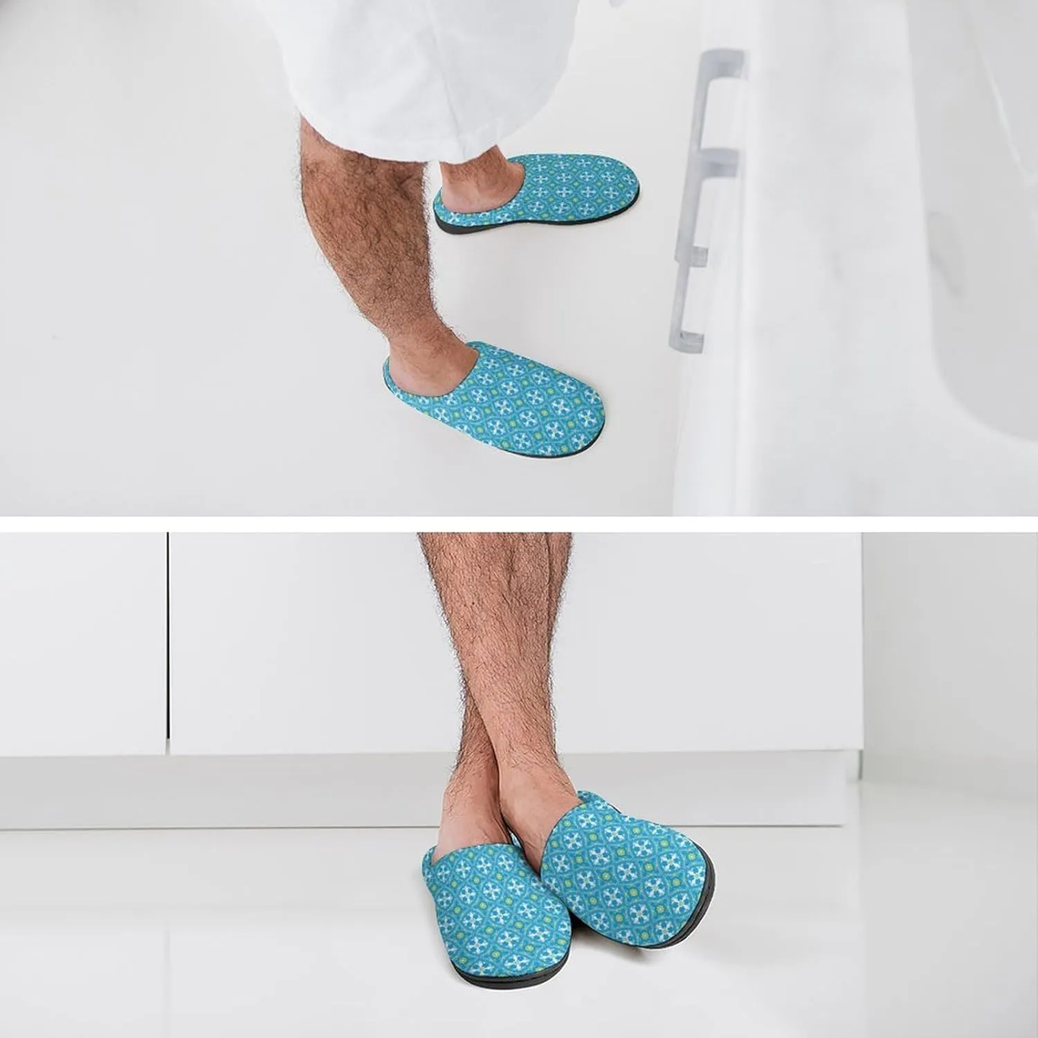 Womens Home Slippers Bedroom Slip-On Shoes Ladies Halloween Slippers Soft Cotton House Clog Slippers Indoor Outdoors