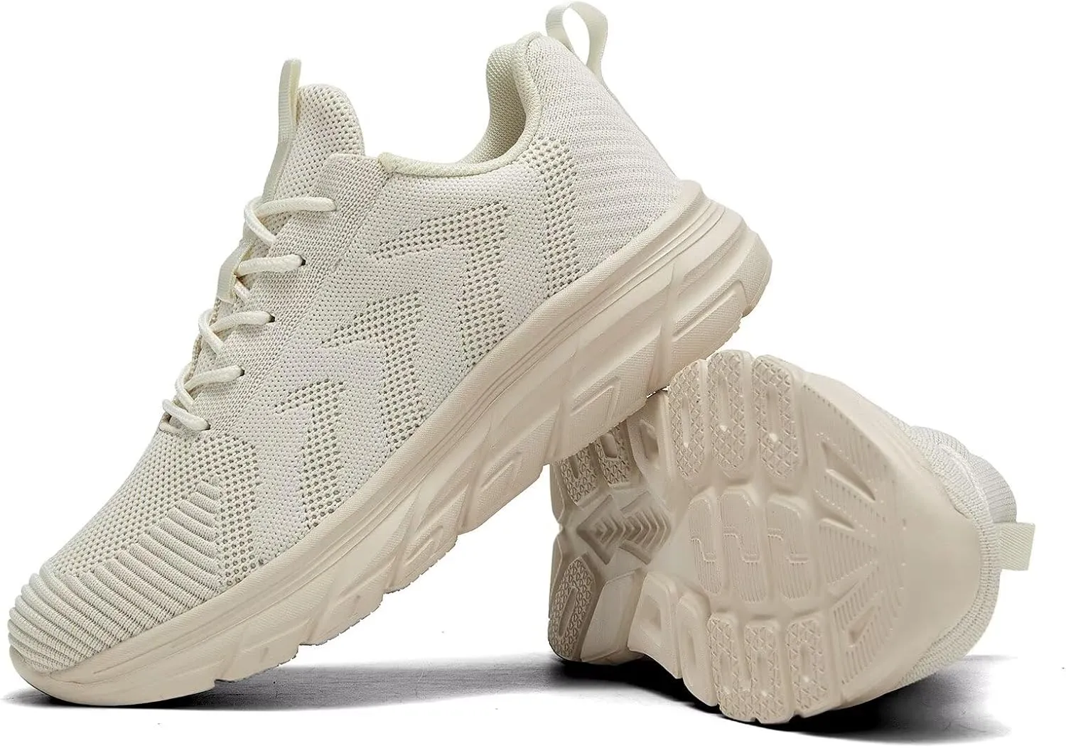 Womens Running Shoes Slip-on Walking Tennis Sneakers Lightweight Breathable Casual Soft Sole Mesh Workout Sports Shoes