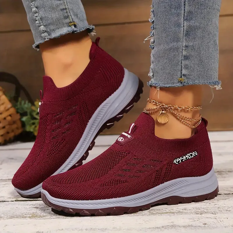 Women's Soft-Sole Slip-On Sneakers