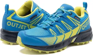 Women's Waterproof Hiking Shoes Lightweight Non-Slip Trails Walking Shoes Outdoor Sneakers