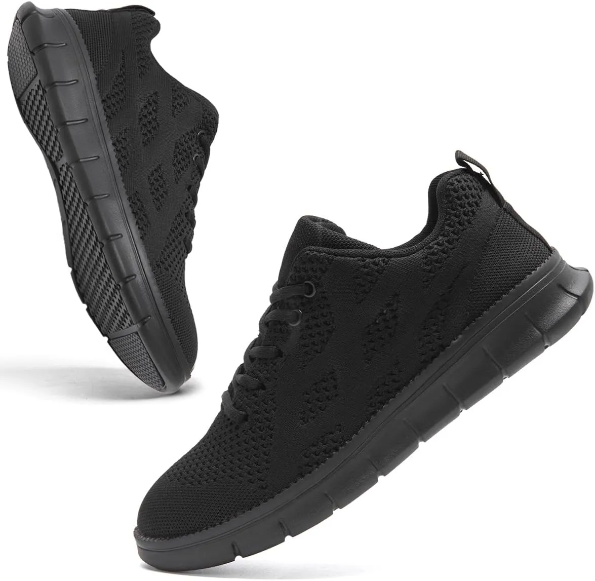 WYGRQBN Mens Walking Shoes Lightweight Breathable Slip On Running Shoes Gym Workout Tennis Fashion Sneakers