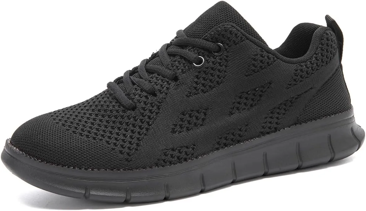 WYGRQBN Mens Walking Shoes Lightweight Breathable Slip On Running Shoes Gym Workout Tennis Fashion Sneakers